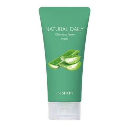 The Saem Natural Daily Cleansing Foam Aloe 150Ml