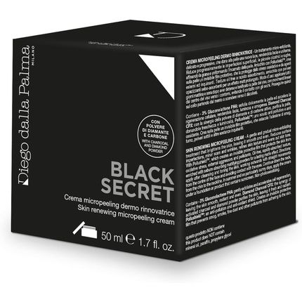 Diego Dalla Palma Black Secret Skin Renewing Micropeeling Cream 1.7Oz - Image 3
