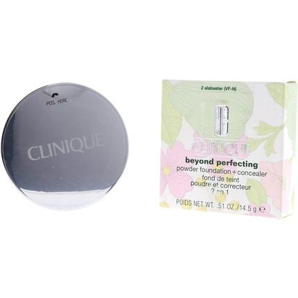 Clinique Beyond Perfecting Powder Foundation 02 Alabaster 14.5G - Image 3