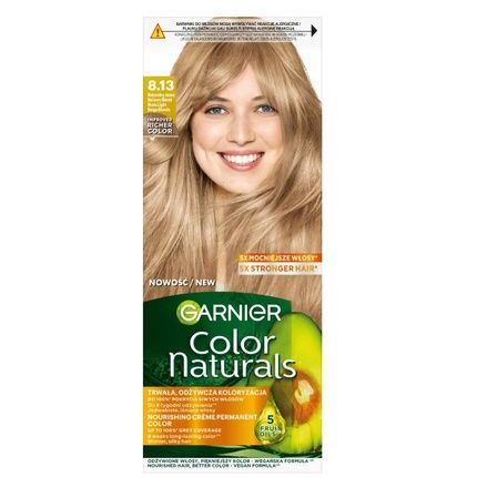 Garnier Color Naturals Hair Dye 8.13 Natural Light Blonde