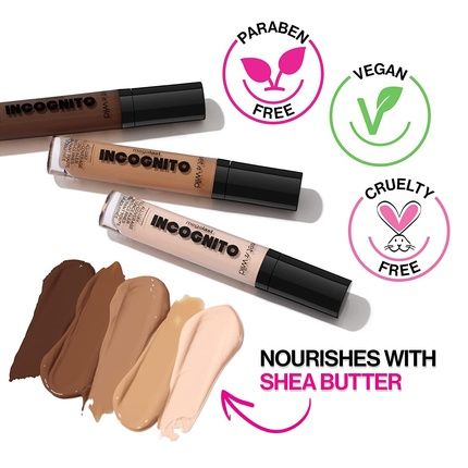 Wet N Wild Megalast Incognito Full-Coverage Concealer With Shea Butter Fair Beige