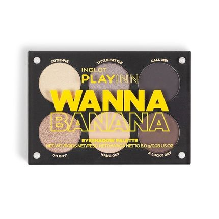 Playinn Eyeshadow Palette Wanna Banana - 8G