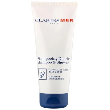 Clarins Men Total Shampoo 200Ml Shampoo And Body Wash For Men