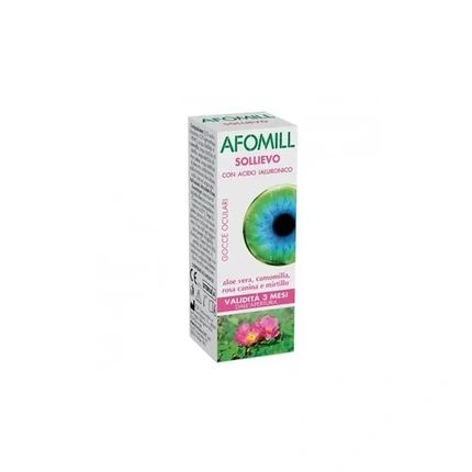 Afomill Sollievo Eye Drops With Hyaluronic Acid 10Ml