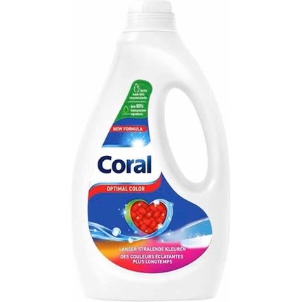 Coral Liquid Detergent Optimal Color 117 Liters 26 Washes