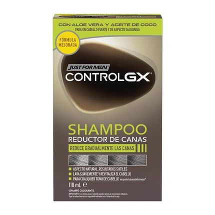 Just For Men Control Gx Champ Reductor De Canas 118Ml