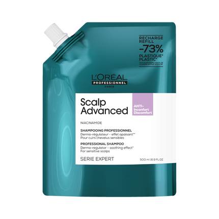 L'Oral Professionnel Scalp Advanced Antidiscomfort Shampoo 500Ml - Image 3