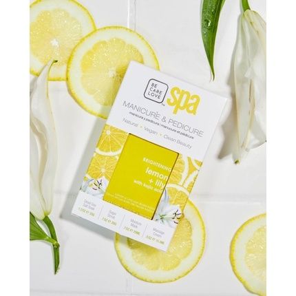 Bcl Spa Brightening Lemon + Lily 4-Step Packet Box
