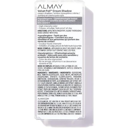 Almay Velvet Foil Cream Shadow Ruby Glam 0.36 Fl. Oz 10.65 Ml - Image 3
