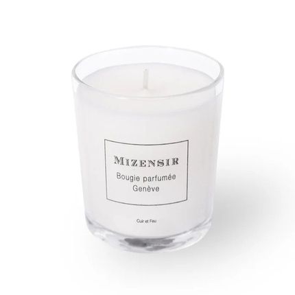 Mizensir Cuir Et Feu Scented Candle 230Ml