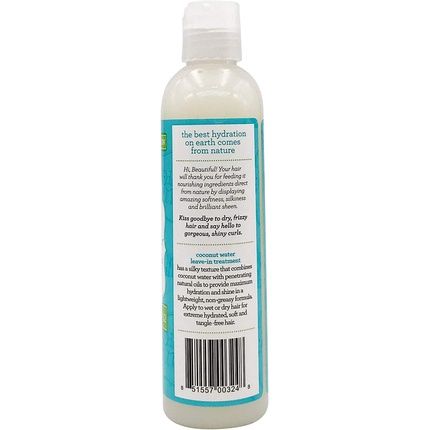 Camille Rose Coconut Water Leave-In Treatment 240Ml - Concentrated Treatment For Shiny, Silky, Soft Hair