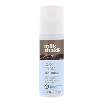 Milk Shake Sos Roots Black Spray Instant Hair Touch Up 75Ml In Dark Brown - Image 4