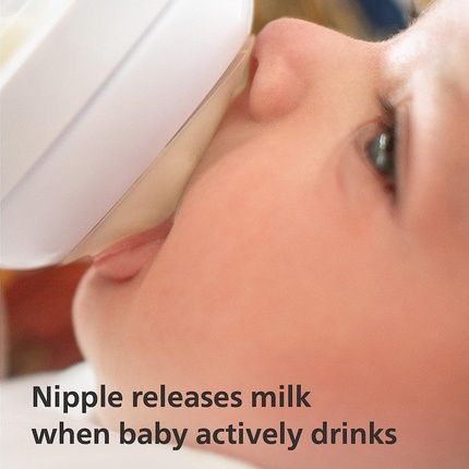 Philips Avent Natural Response Bottle Teat 2 Pack Flow 6 Teats For Babies 6+ Months Bpa Free - Image 3