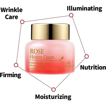 The Skin House Rose Heaven Anti-Wrinkle & Whitening Cream 50Ml