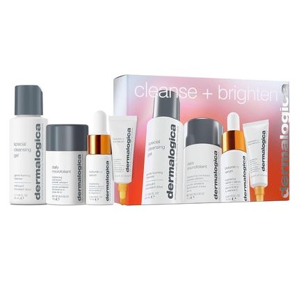 Dermalogica Cleanse & Brighten Kit - 4 Bestsellers Travel Size For Radiance