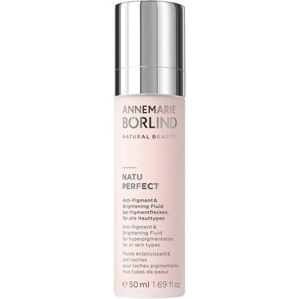 Annemarie Borlind Natuperfect Anti-Pigment & Brightening Fluid 50Ml - For Even & Radiant Skin - Vegan