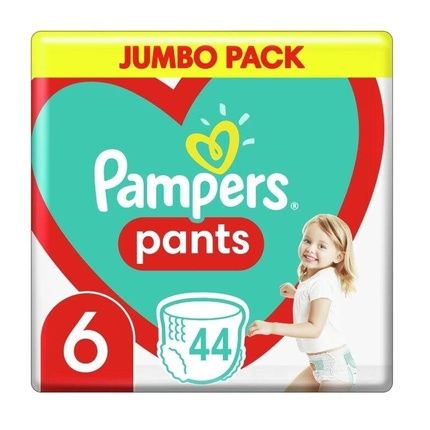 Pampers Diapers Size 6-Exlarge 44 Count