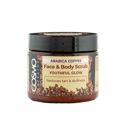 Cosmo Cosmetics Caffeine Face & Body Scrub 325 Milliliters