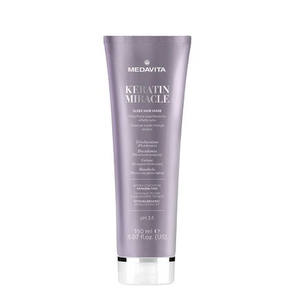 Medavita Keratin Miracle Smoothing Kit Shampoo Mask Spray - Image 3