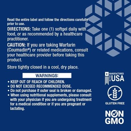 Life Extension Europe Low-Dose Vitamin K2 Soft Gels 45Mcg 90 Count - Image 3