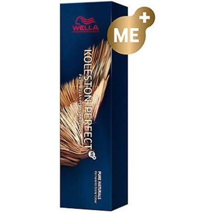 Wella Koleston Perfect Me+ 8/03 Light Blonde Natural Gold Permanent Hair Color 60Ml
