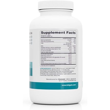 Foligain For Hair Loss 120 Caplets - Image 3