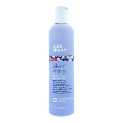 Milk Shake Silver Shine Shampoo 300Ml Neutralizes Yellow Tones