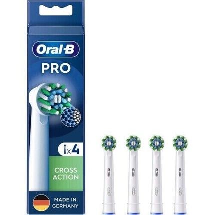 Oral-B Pro Cross Action 4 Replacement Brush Heads Original Oralb - Pack Of 4 - Image 4