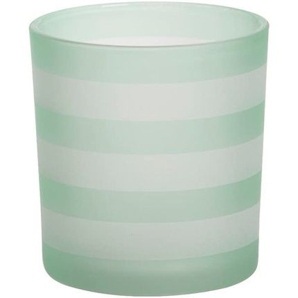 Yankee Candle Yank6 Coastal Living Tealight Holder, Glass, Green, 7 X 7 X 7.5 Cm 7