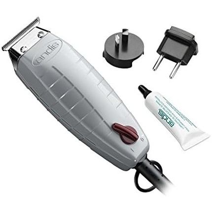 Andis T-Outliner Trimmer High-Speed Narrow-Cut Stainless-Steel T-Blade 220V Magnetic Motor 700g Silver - Image 3