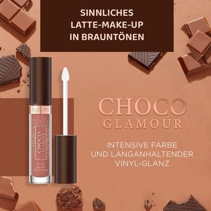 Eveline Cosmetics Choco Glamour Vegan Lipstick - Caring - Image 3