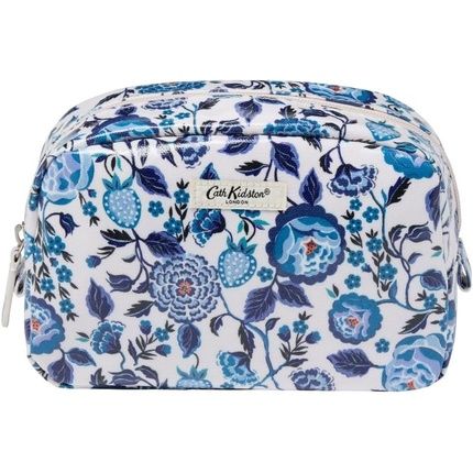 Cath Kidston Navy Carnation Print Large Makeup Bag