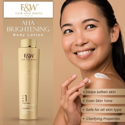 Aha Brightening Lotion Gold
