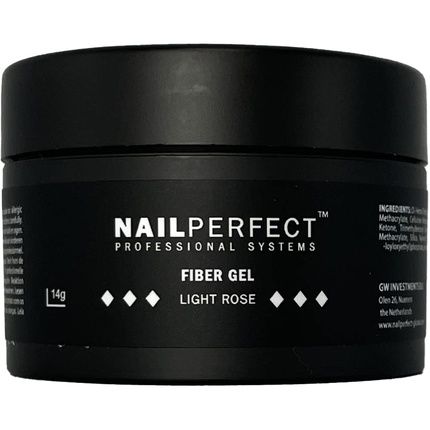 Nailperfect Fiber Gel Light Rose 14G