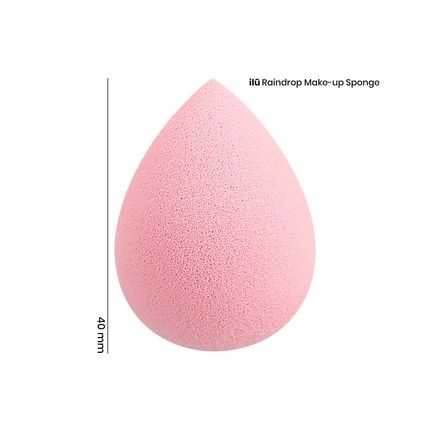 T4B Ilu Rosa Tropfenformige Medium Makeup Schwamm Fur Foundation, Concealer Und Puder