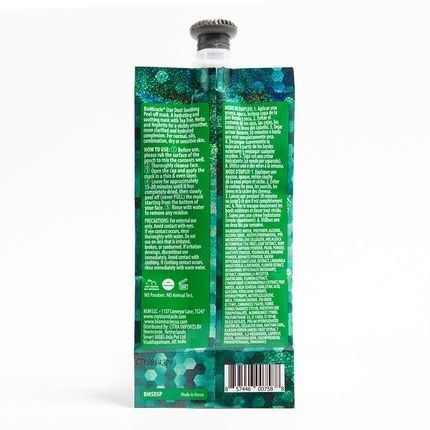 Biomiracle Skin Therapy Star Dust With Glitter Soothing Peel-Off Face Mask Tea Tree 10G
