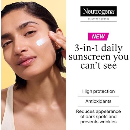 Neutrogena Ultra Sheer Invisible Fluid Sunscreen Age Shield Spf 50 50Ml
