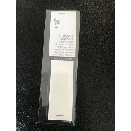 Peggy Sage Set Of 3 X 40 Contour Papers For Perfect French Manicure