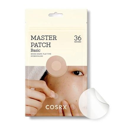 Cosrx Master Patch Basic Overnight Acne Patch Hydrocolloid Blemish Spot Sticker For Face 36 Count