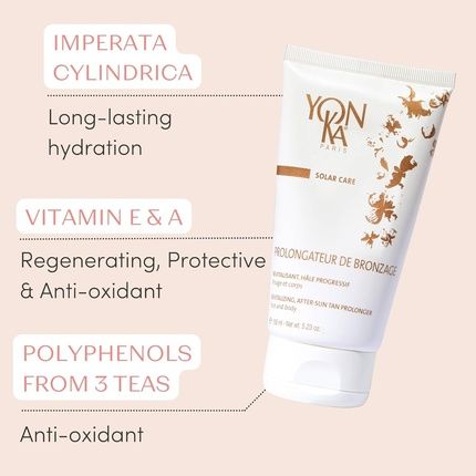 Yon-Ka Face & Body Tan Enhancer Milk 150Ml - Repair Skin And Extend Tan - Image 3