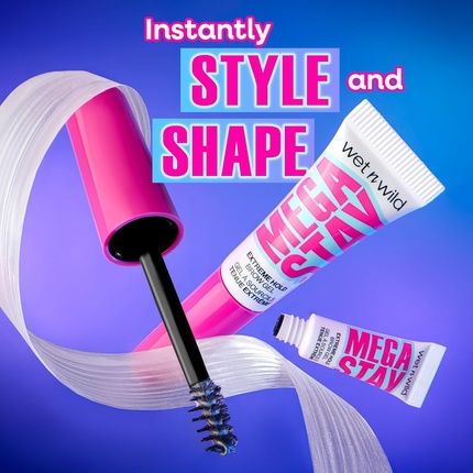 Wet N Wild Mega Stay Extreme Hold Brow Gel Clear Flake-Free Finish - Image 3