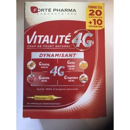 Forte Pharma Vitalite 4G 30 Bulbs