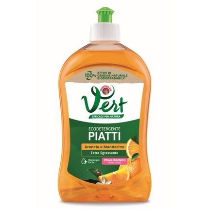 Chanteclair Green Dishwashing Liquid 500 Ml Orange And Mandarin