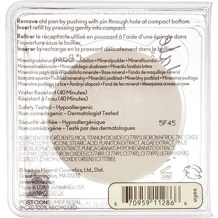 Jane Iredale Purepressed Base Spf 20 Refill Satin 9.9G - Image 3