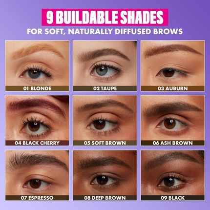 Nyx Professional Makeup Powder Loud Brow Pencil Buildable Shades Up To 12 - Image 3