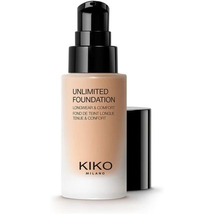 Kiko Milano Unlimited Foundation 5N Long-Lasting Liquid Foundation 05 Neutral
