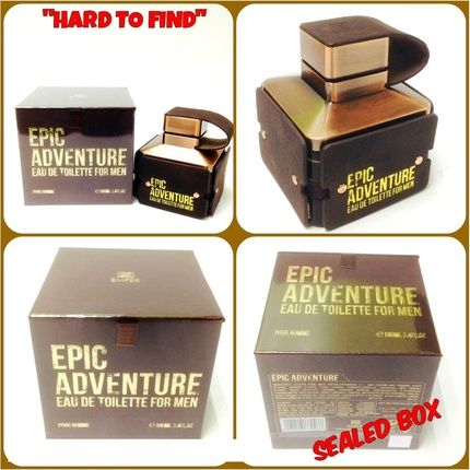 Epic Adventure By Emper Perfume For Men Eau De Toilette 100Ml