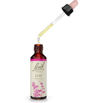 Bach Original Flower Remedy Elm Vegan Formula Flower Essences For Emotional Wellness 1 Dropper Bottle X 20Ml