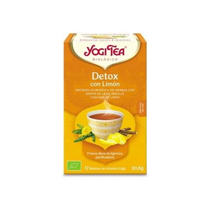 Yogi Tea Detox With Lemon 17 Organic Tea Bags