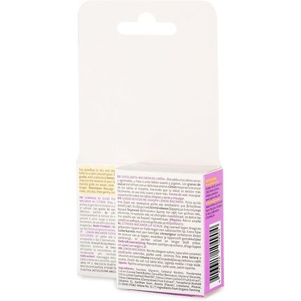 Organic Shop Lip Sugar Scrub Lemon Macaron 10Ml - Image 3